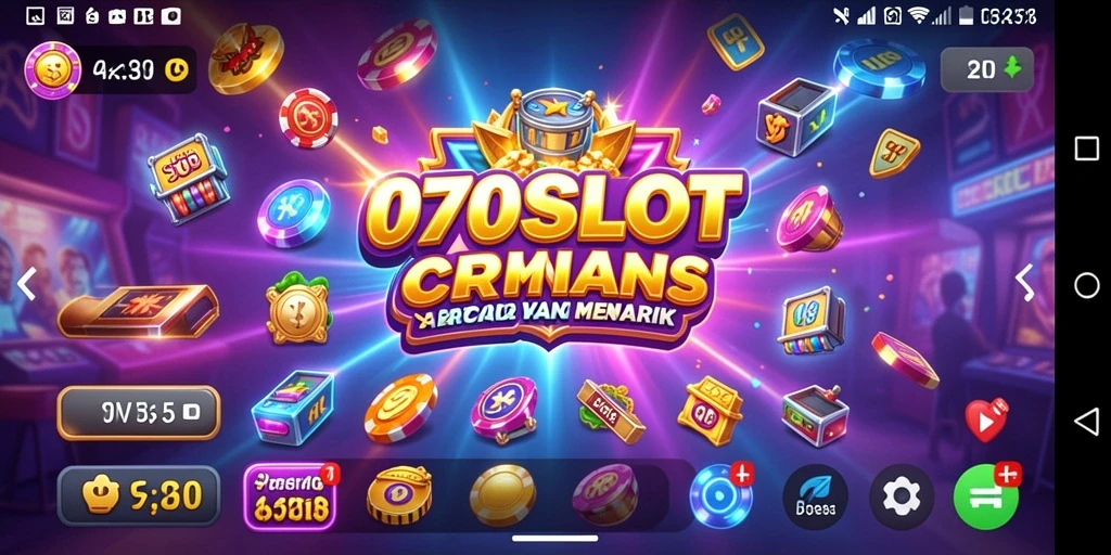 Tampilan gameplay menarik dan penuh warna dari 070SLOT.