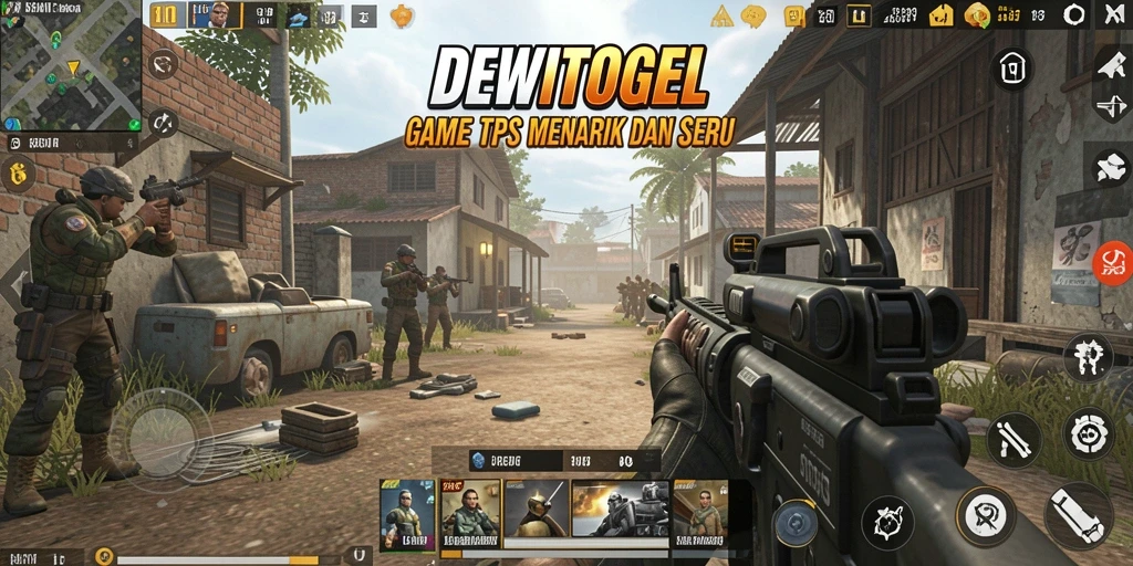 Tampilan gameplay seru di DEWITOGEL penuh aksi.