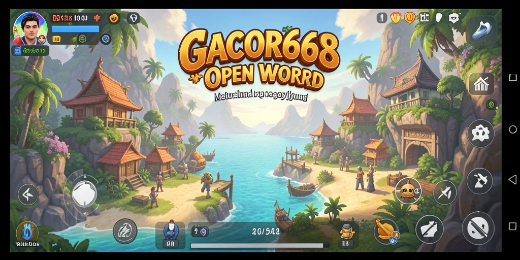 Gameplay GACOR668 yang seru dalam dunia Open World.