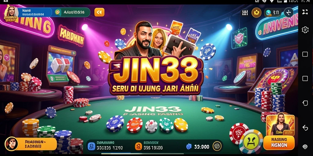 Tampilan menarik dalam permainan Kasino JIN33 yang menghibur.