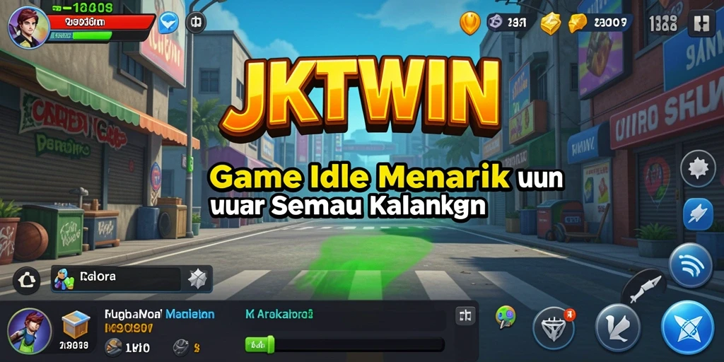 Tampilan gameplay <strong>JKTWIN</strong> yang santai dan mengasyikkan.