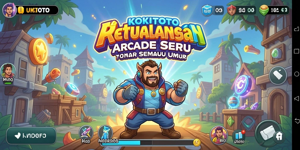 Gameplay seru dan berwarna-warni dari KOKITOTO.