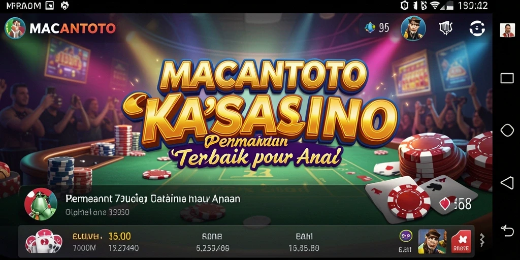 Screenshot permainan Kasino yang menarik dan penuh aksi di MACANTOTO.