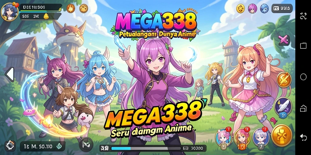 Gameplay menarik <strong>MEGA338</strong> dengan karakter Anime ikonik.