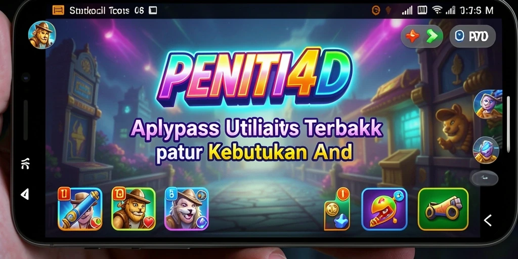 Tampilan intuitif dari aplikasi PENITI4D yang memudahkan pengguna.