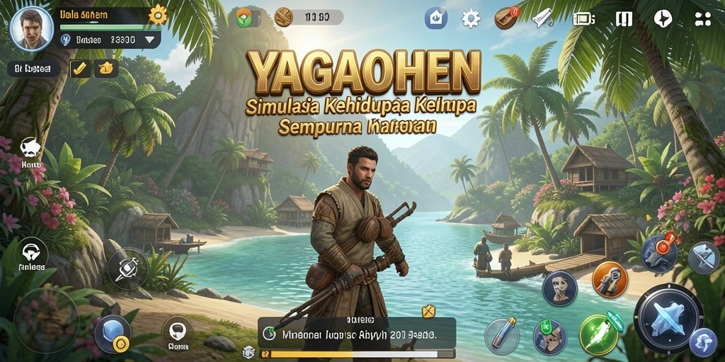 Screenshot YAGAOHEN menampilkan pengalaman gameplay simulasi yang menyenangkan.